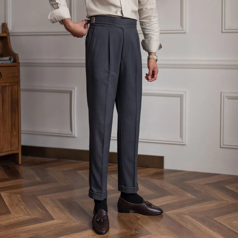 Herbert | Pantalon à pinces taille haute