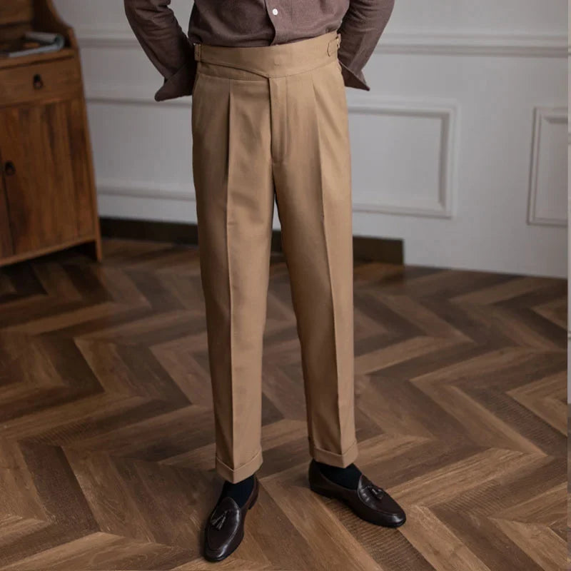Herbert | Pantalon à pinces taille haute