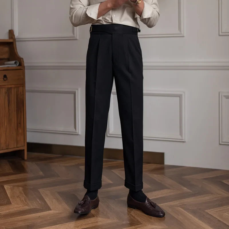 Herbert | Pantalon à pinces taille haute