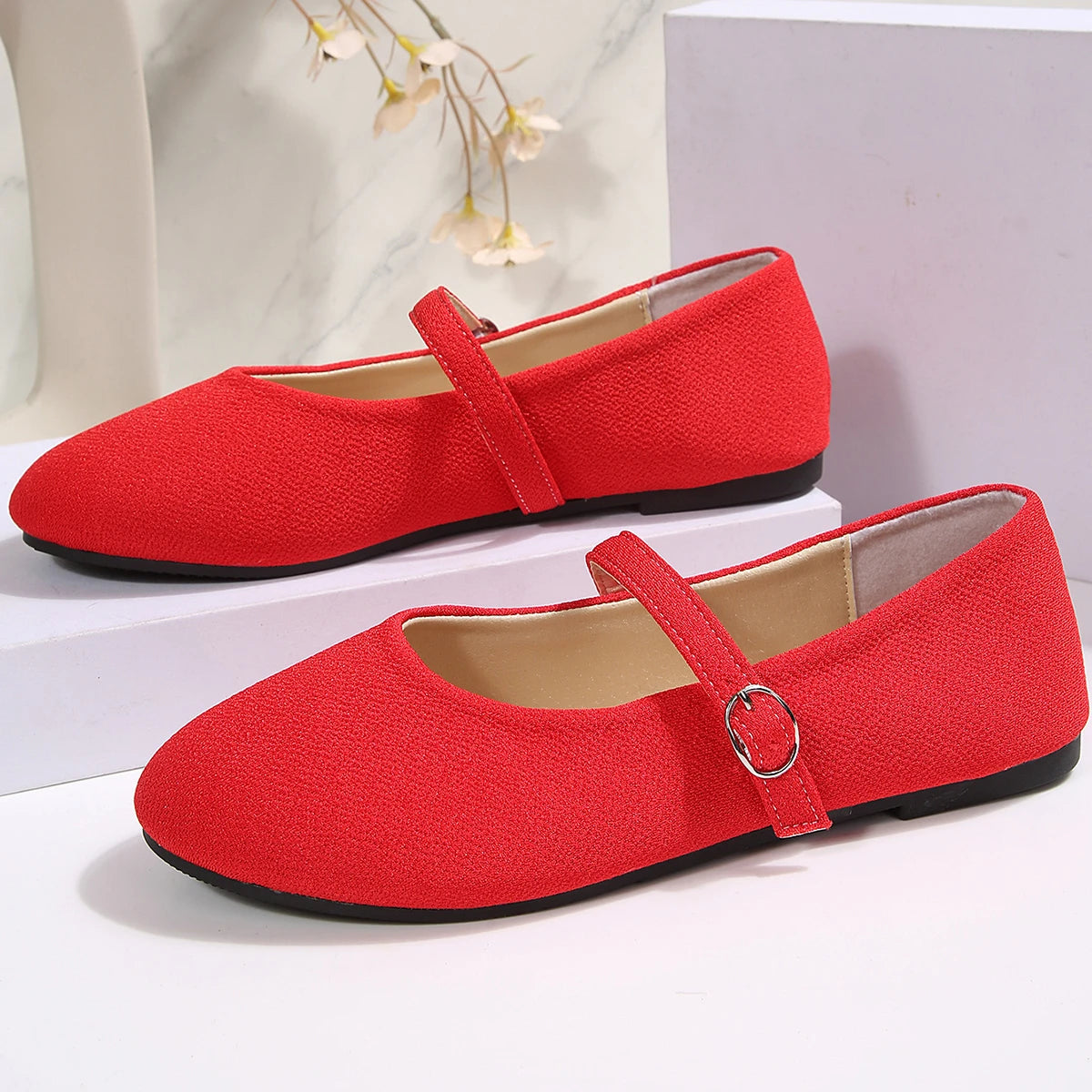Germaine | Ballerines à boucle et bout rond