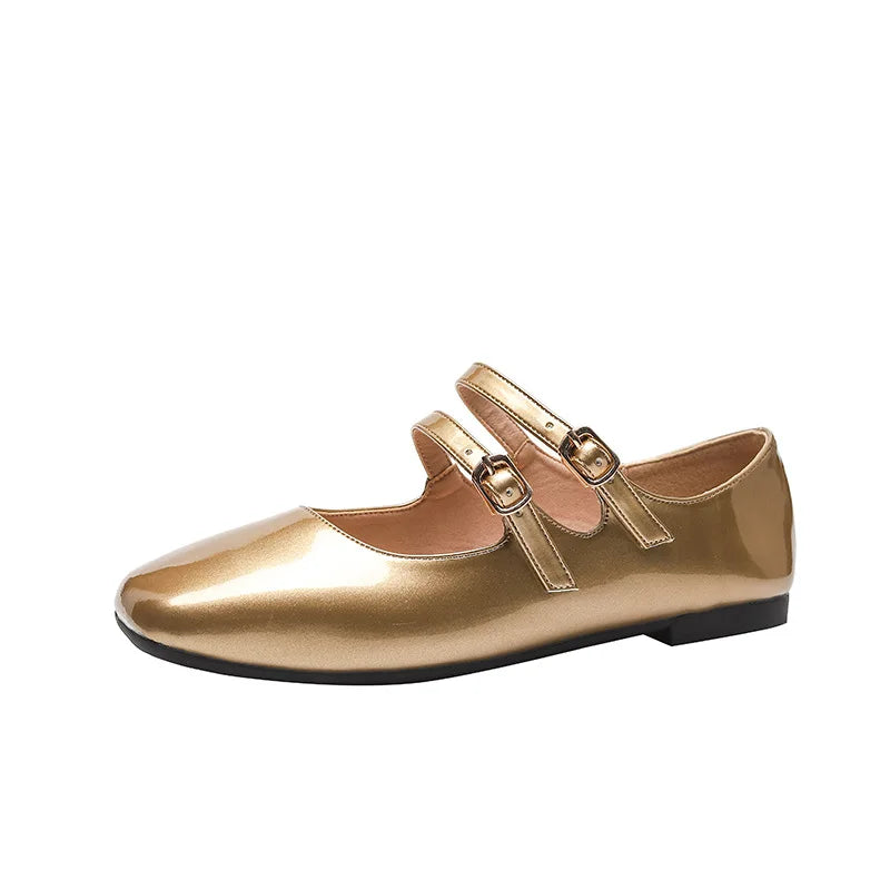 Violaine | Ballerines à bride et bout carré