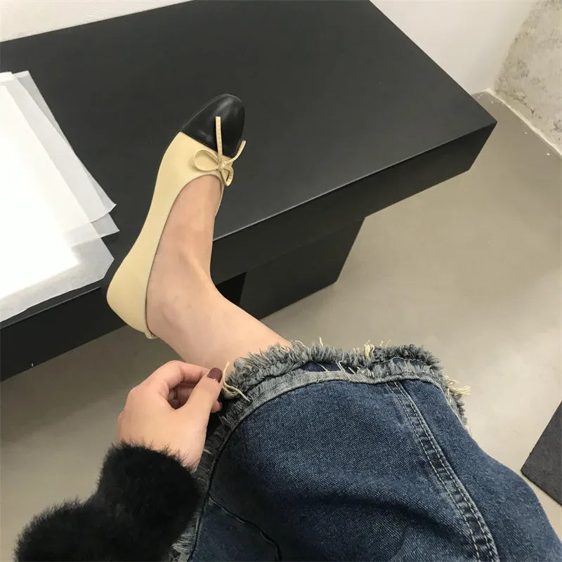 Colombe | Mocassins à nœud délicat