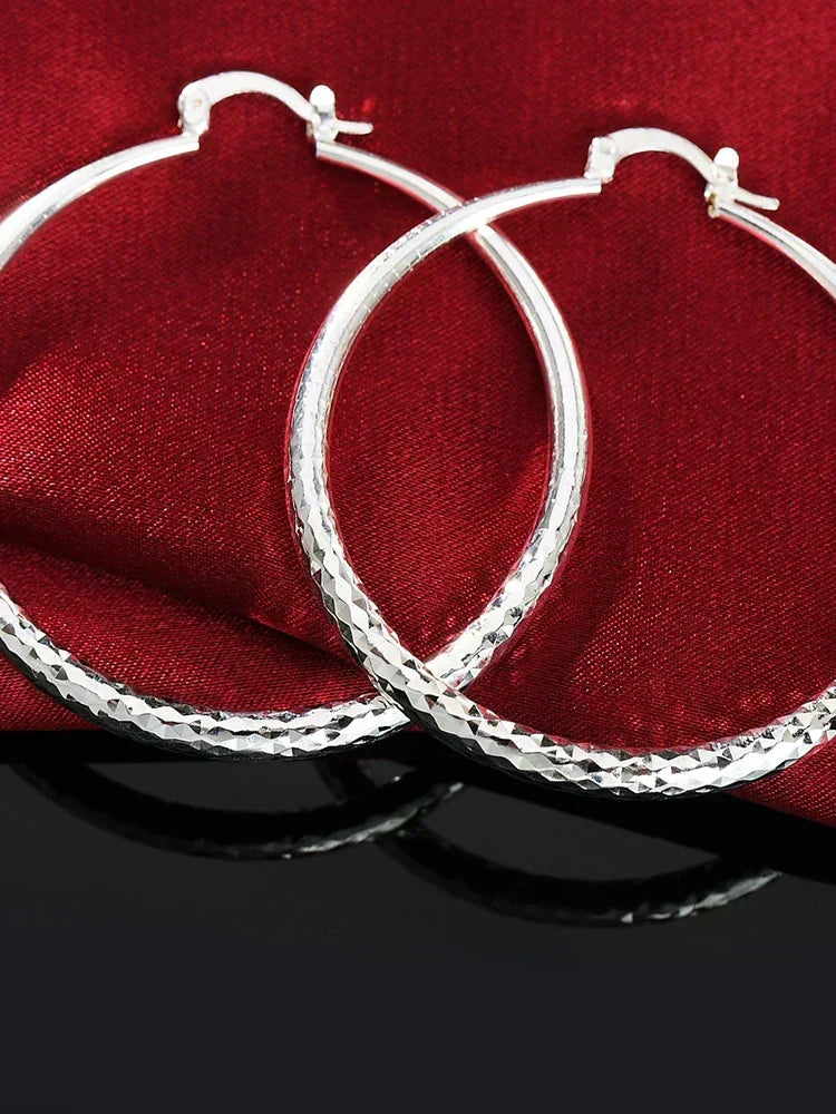Boucles d'oreilles en argent sterling