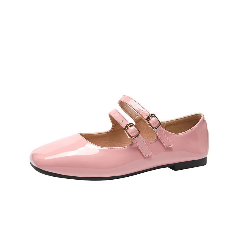 Violaine | Ballerines à bride et bout carré