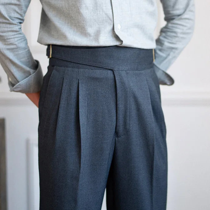 Hubert | Pantalon à pinces classique