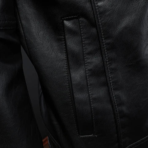 Lucien | Veste en cuir ajustée