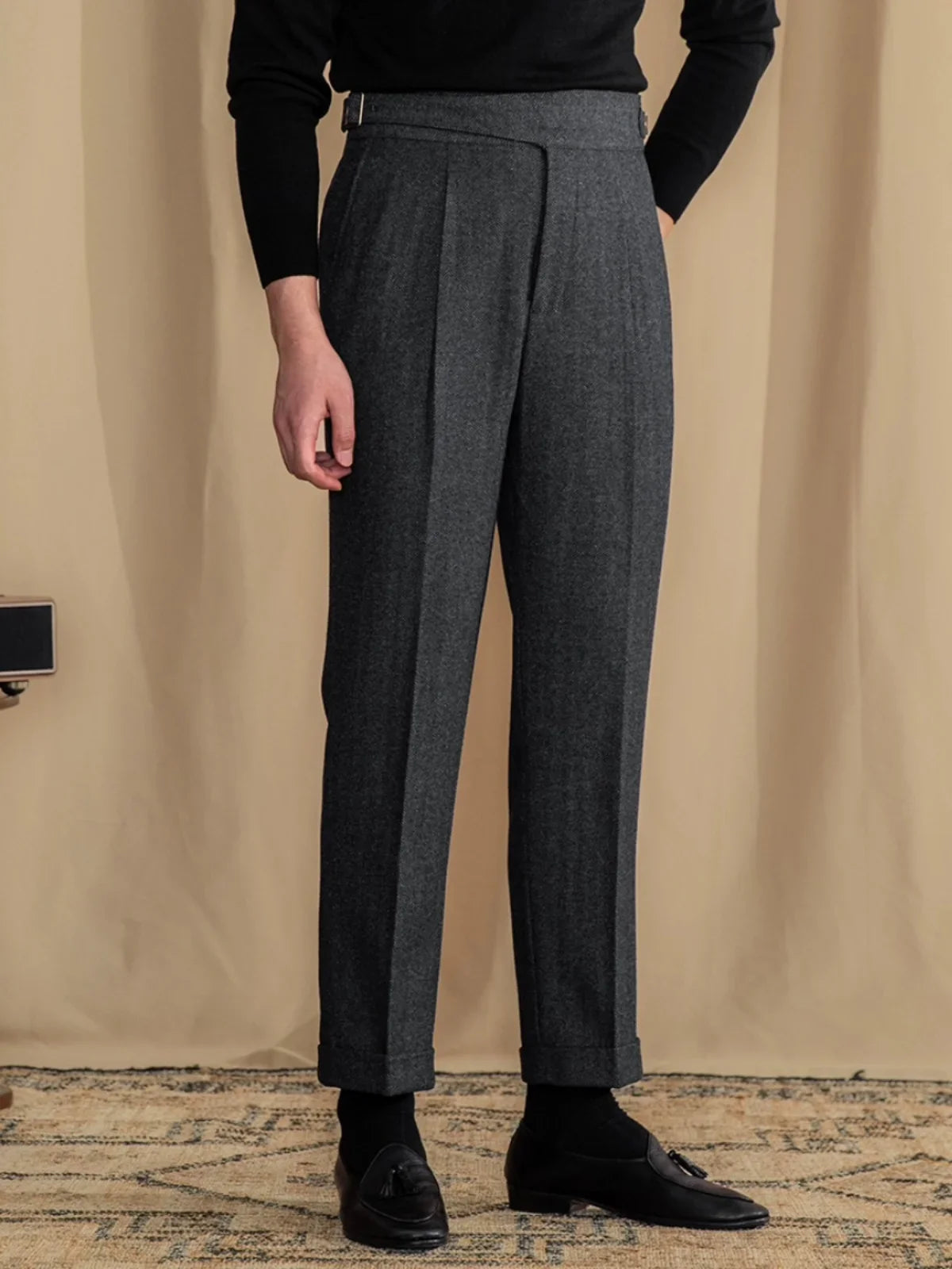 Hermann | Pantalon à pinces vintage