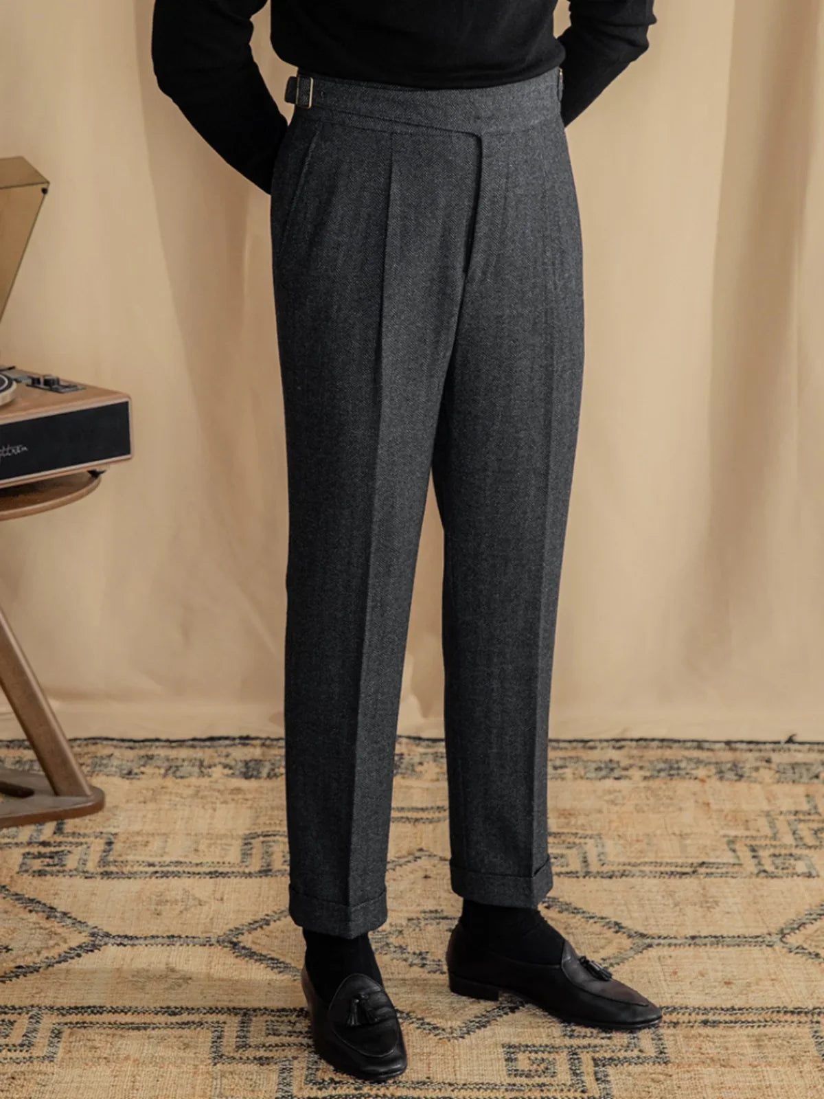 Hermann | Pantalon à pinces vintage
