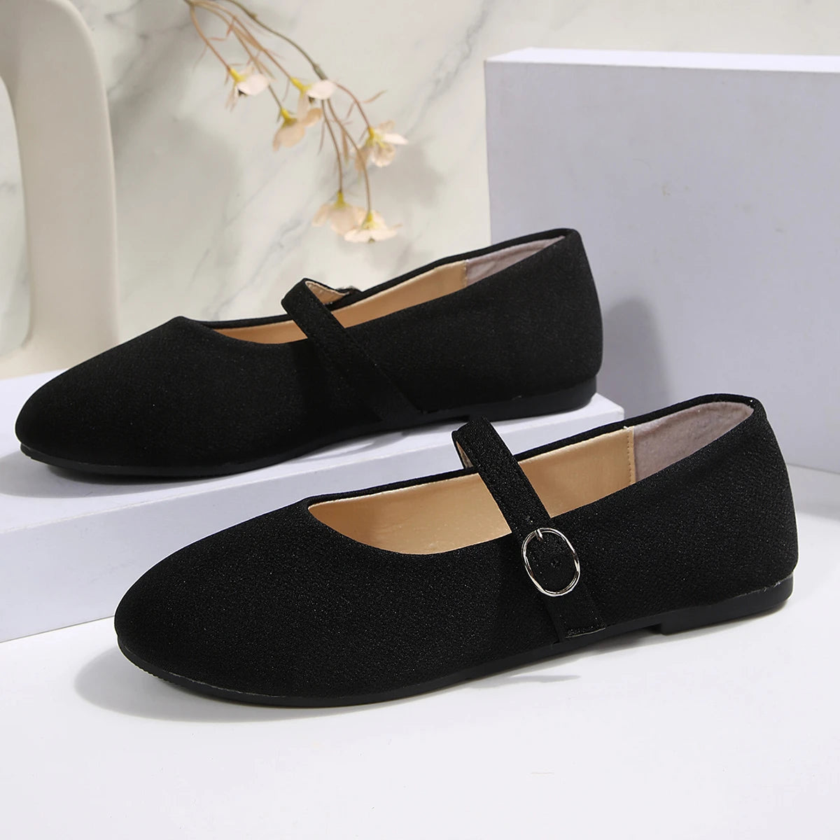 Germaine | Ballerines à boucle et bout rond