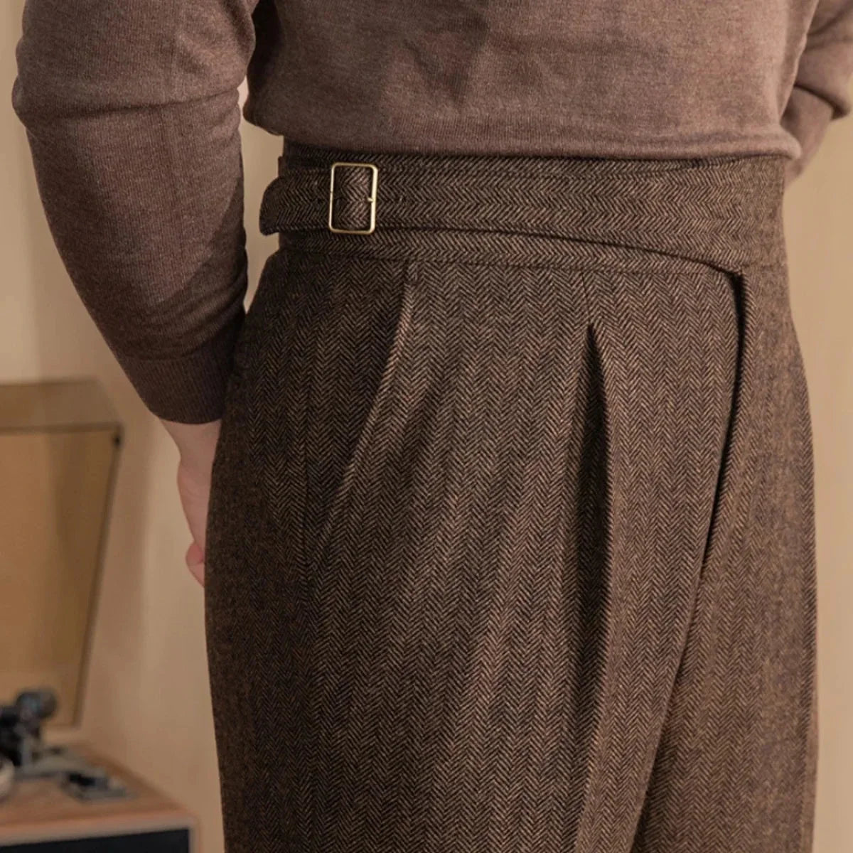 Hermann | Pantalon à pinces vintage