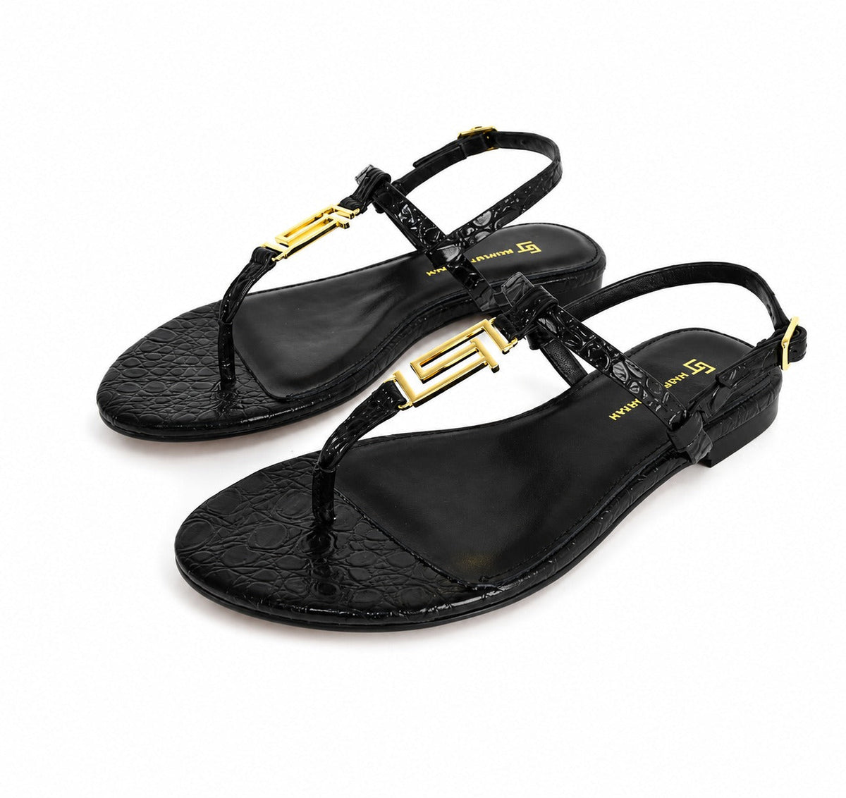 Tosca | Sandales plates en cuir