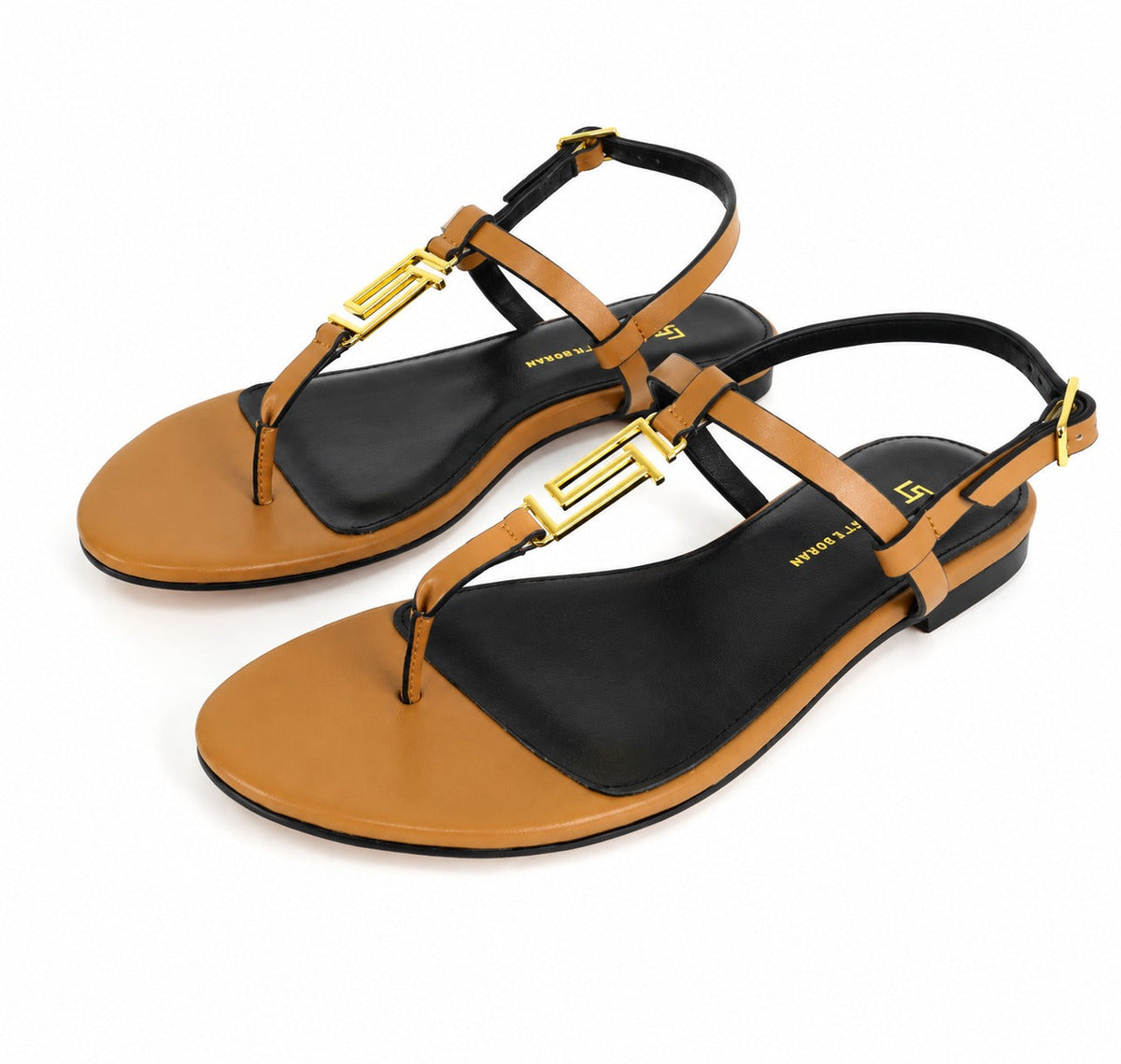 Tosca | Sandales plates en cuir