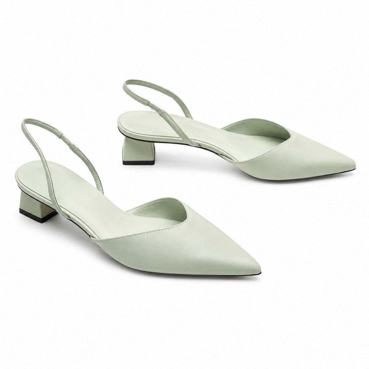 Thécla | Sandales pointues à talon carré