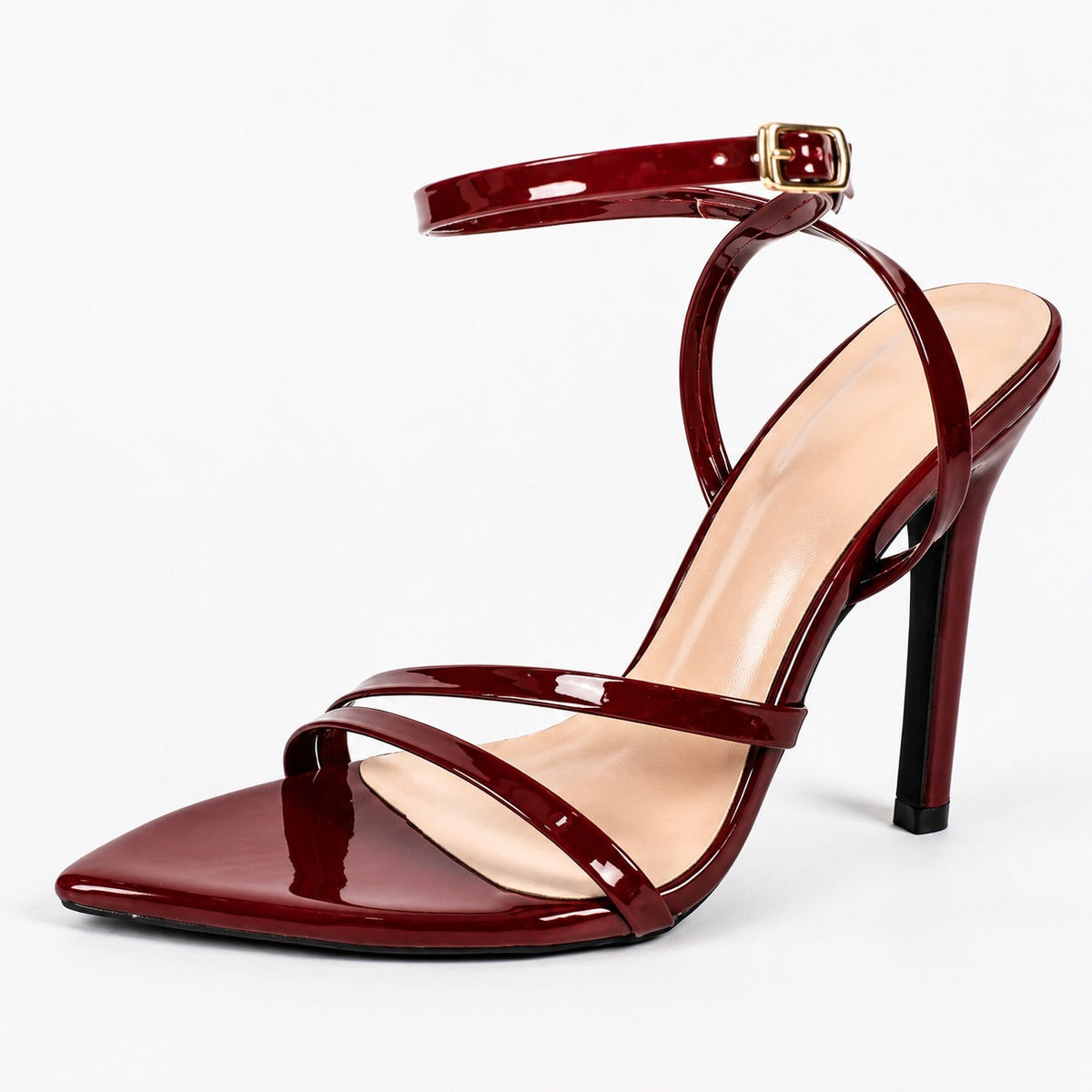 Tessa | Sandales vernies à talon fin
