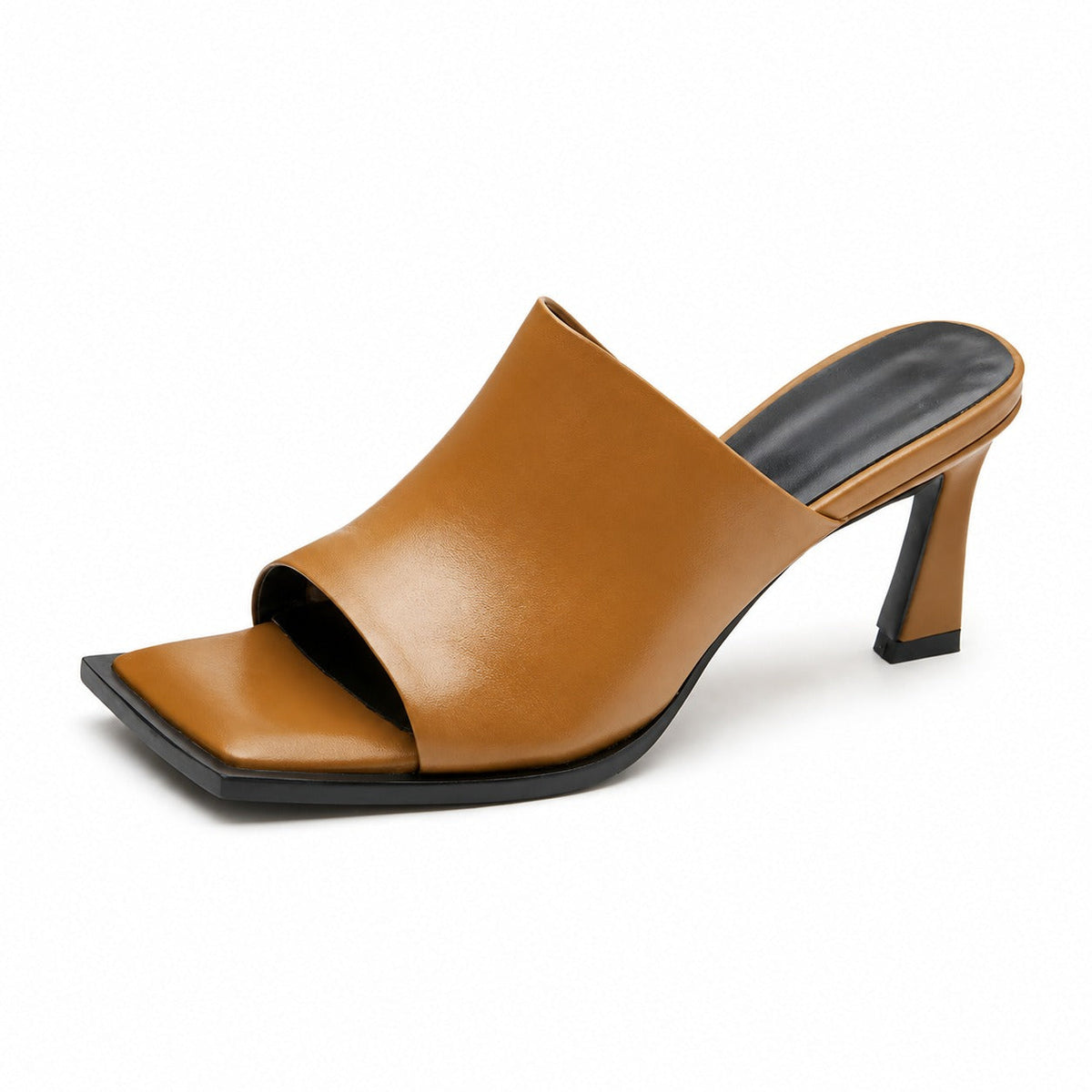 Uma | Sandales en cuir à talon