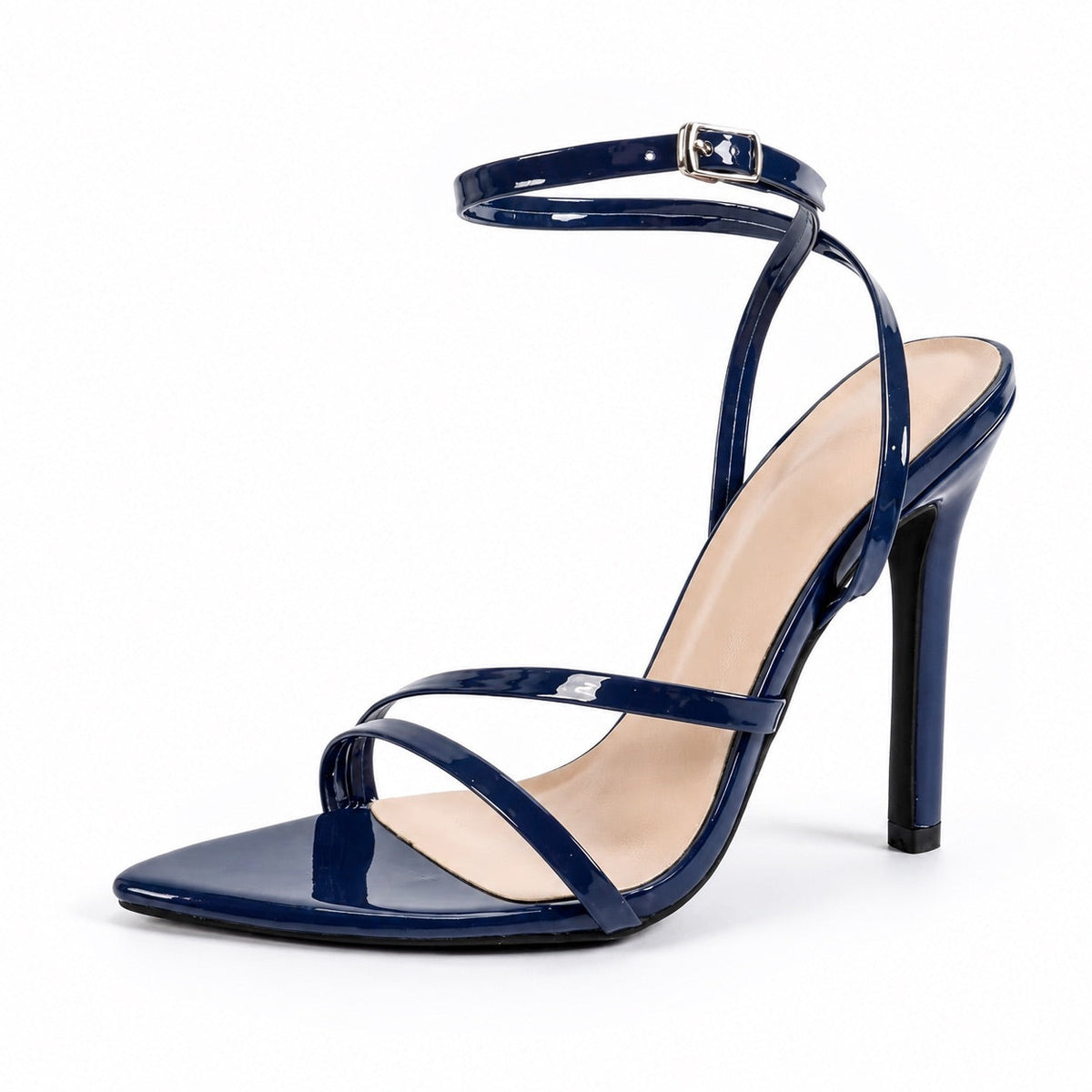Tessa | Sandales vernies à talon fin