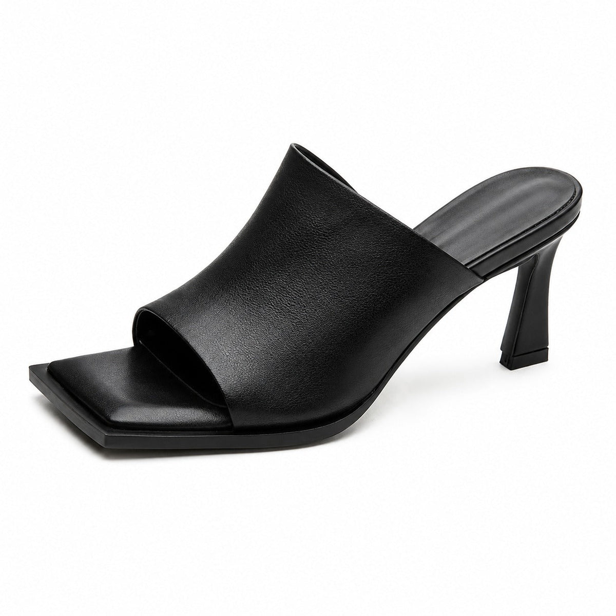 Uma | Sandales en cuir à talon
