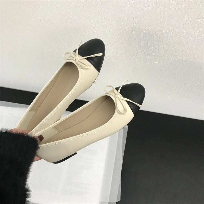 Colombe | Mocassins à nœud délicat