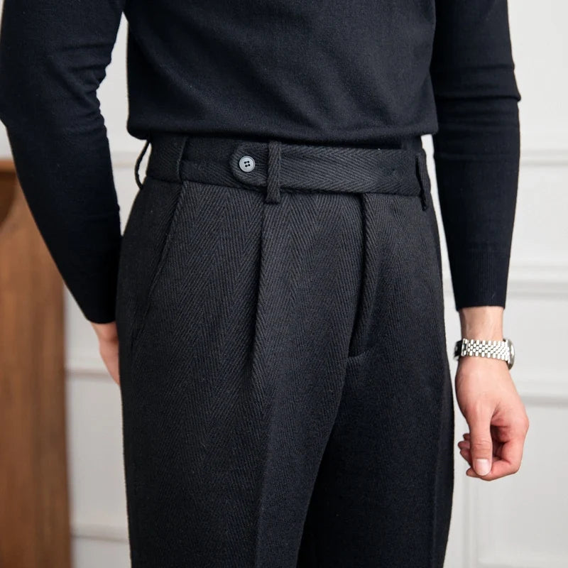Hadrien | Pantalon à pinces élégant