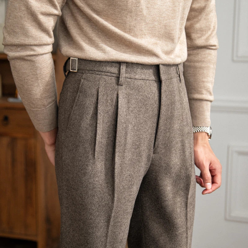 Hyacinthe | Pantalon à pinces années 80