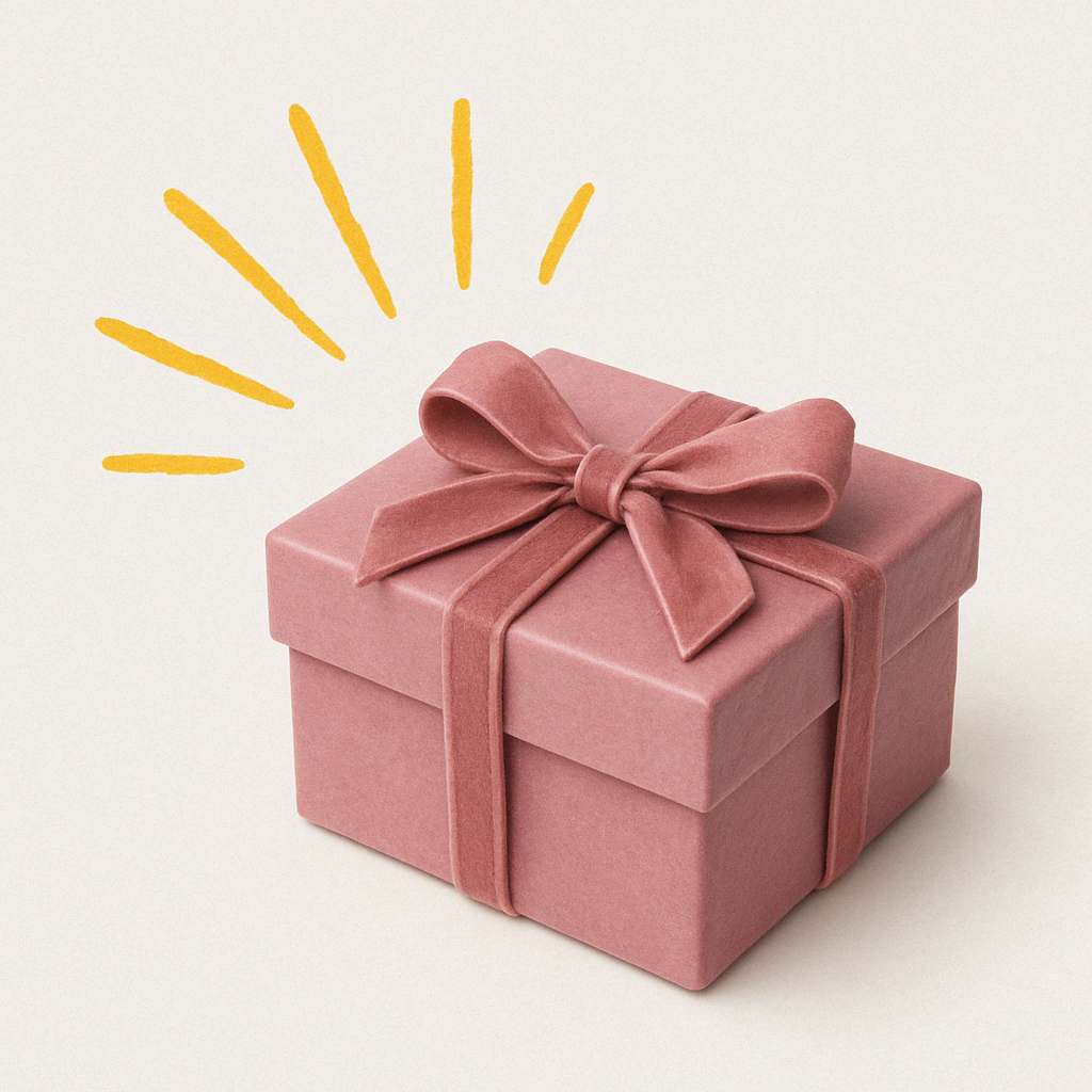 Boîte à Bijoux Mystère de Remerciement | Cadeau Surprise