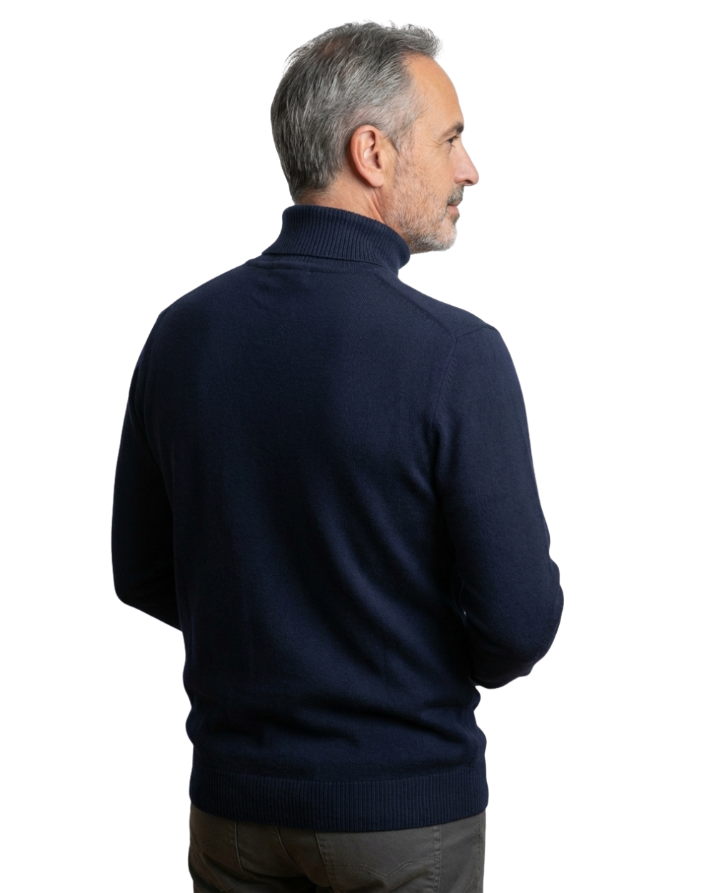 Bernard | Pull en maille à col roulé pour homme