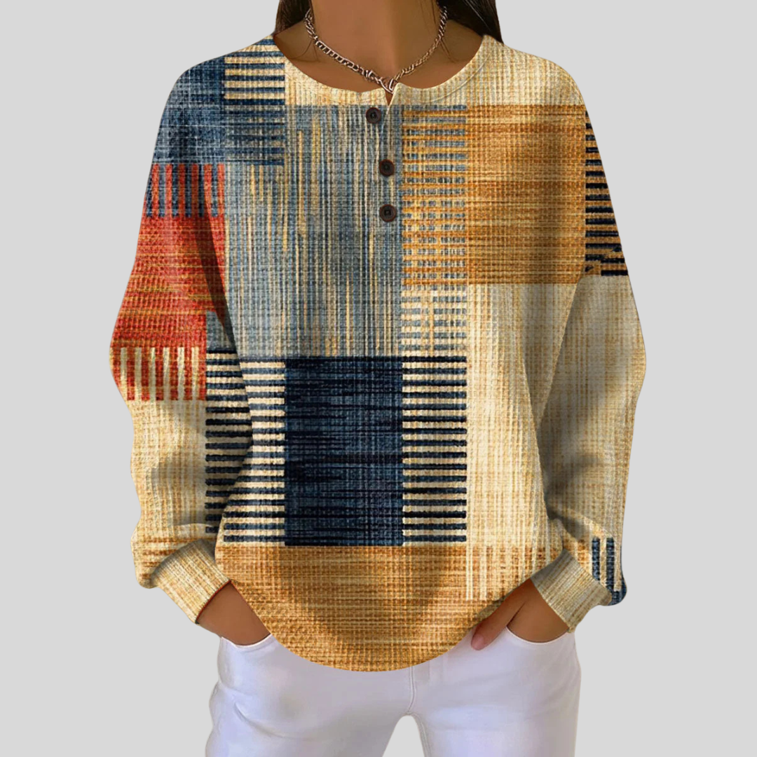 Marie-Madeleine | Motif patchwork, allure artiste
