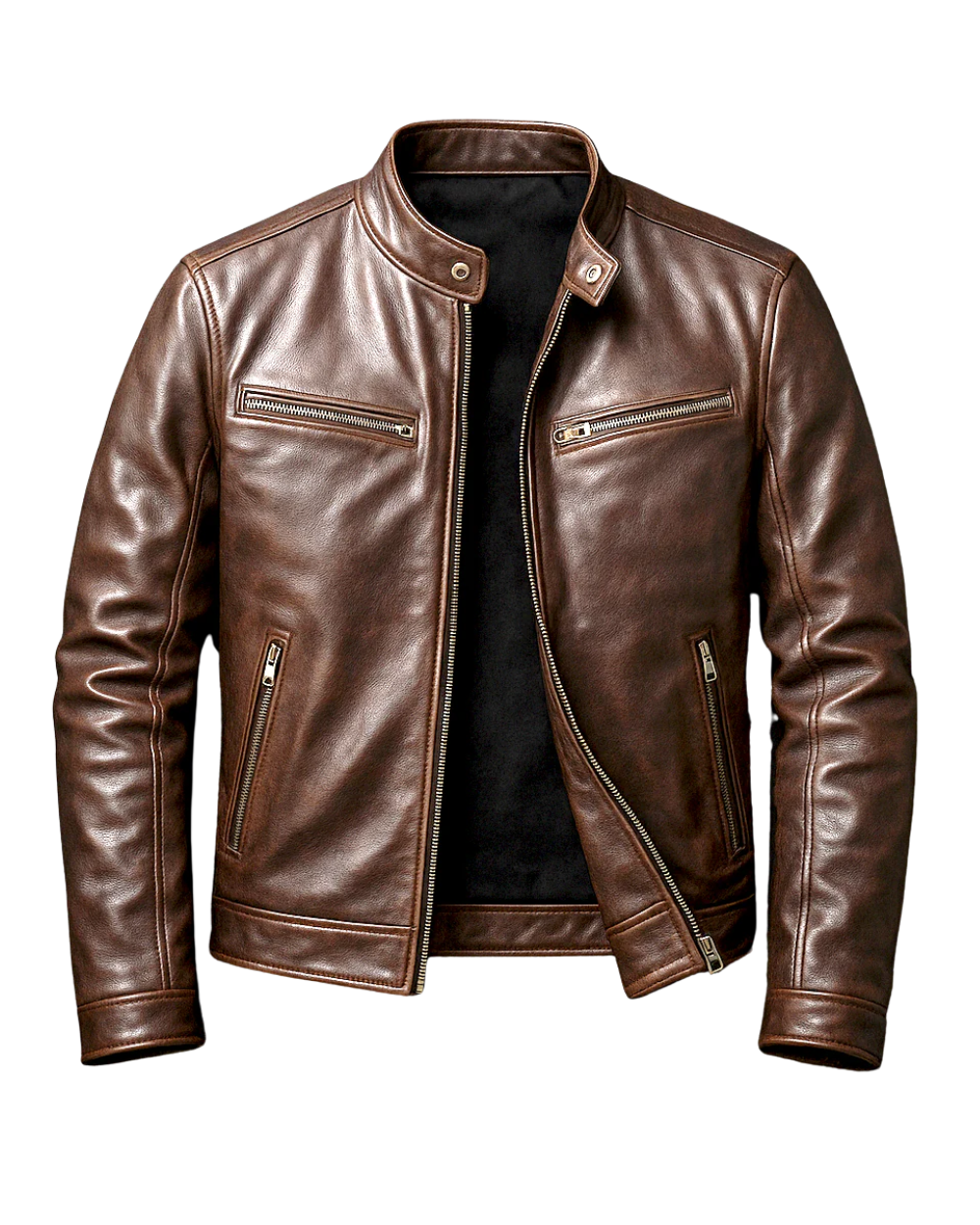 Gabriel | Veste en cuir vintage au charme intemporel
