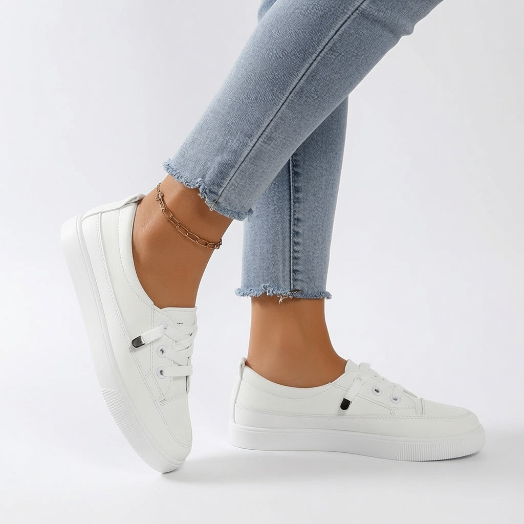 Ophélie | Basket épurée à lacets