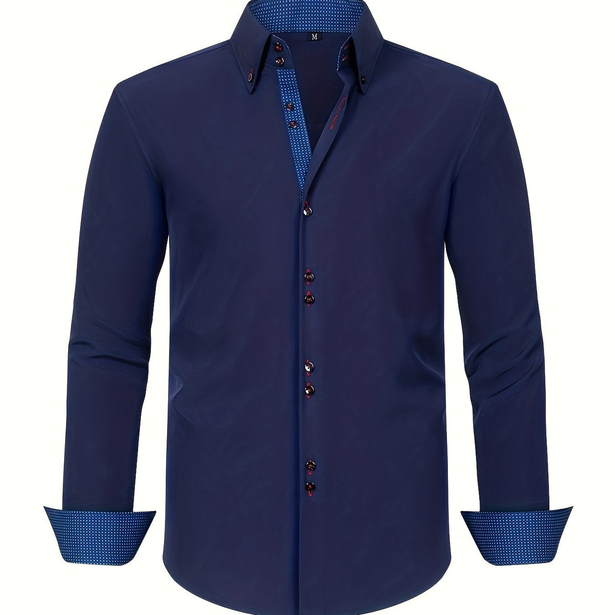 Thomas | Chemise élégante légère avec détails contrastés