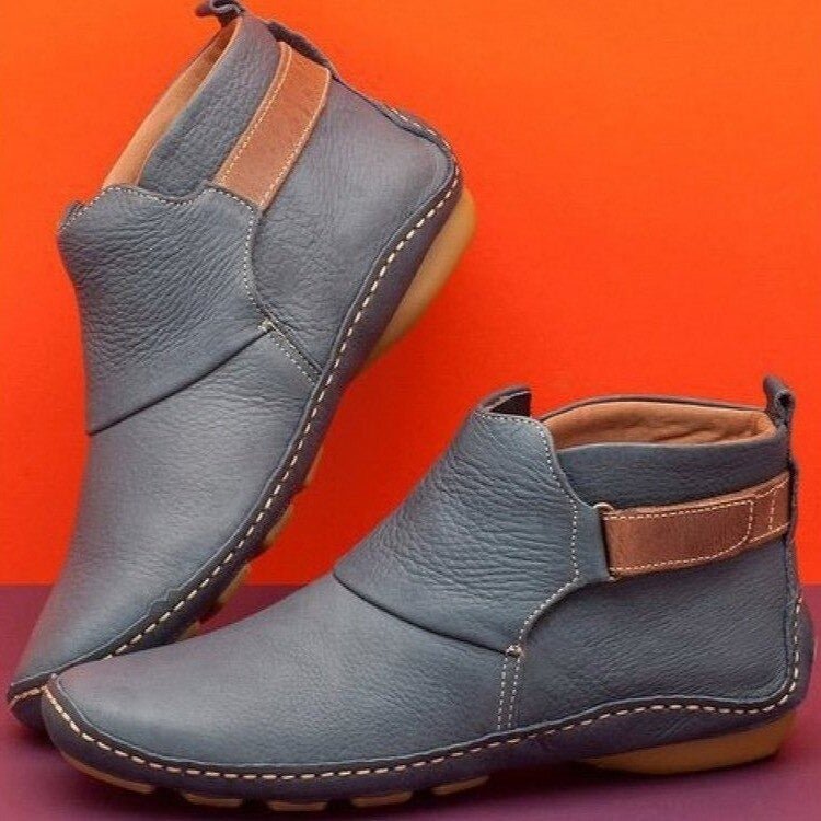 Pétronille | Bottines en cuir à sangle