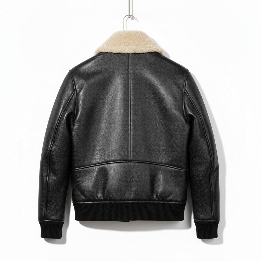 Blaise | Blouson aviateur col boucle