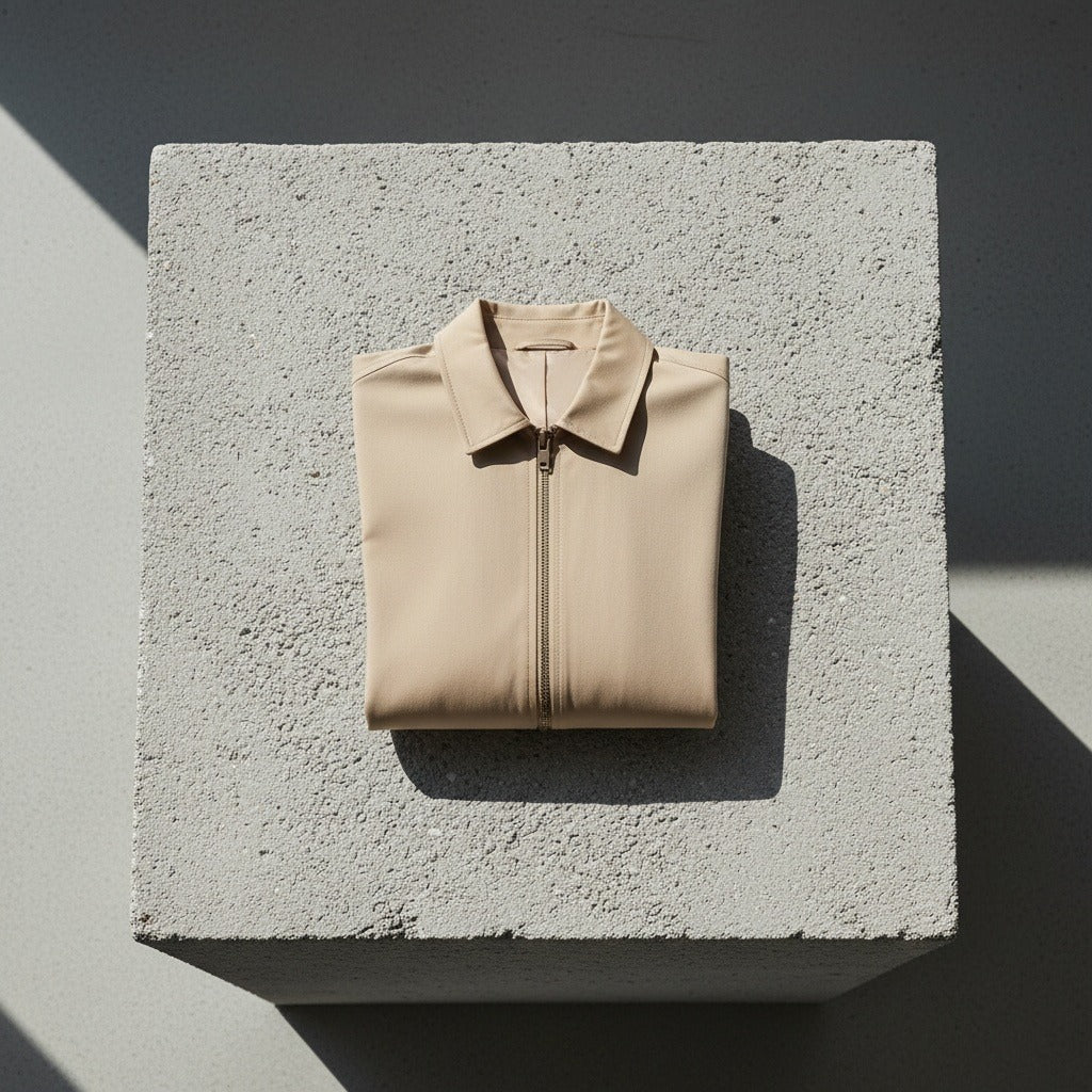 Brieuc | Harrington doublure à carreaux