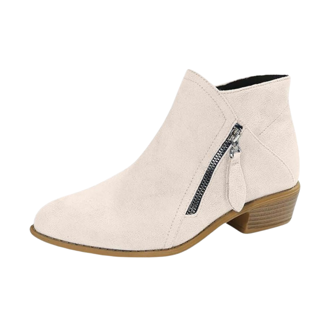 Priscille | Bottines à tirette frangée
