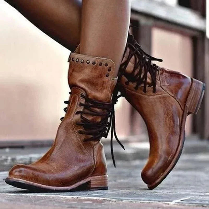 Prudence | Bottines lacées esprit western