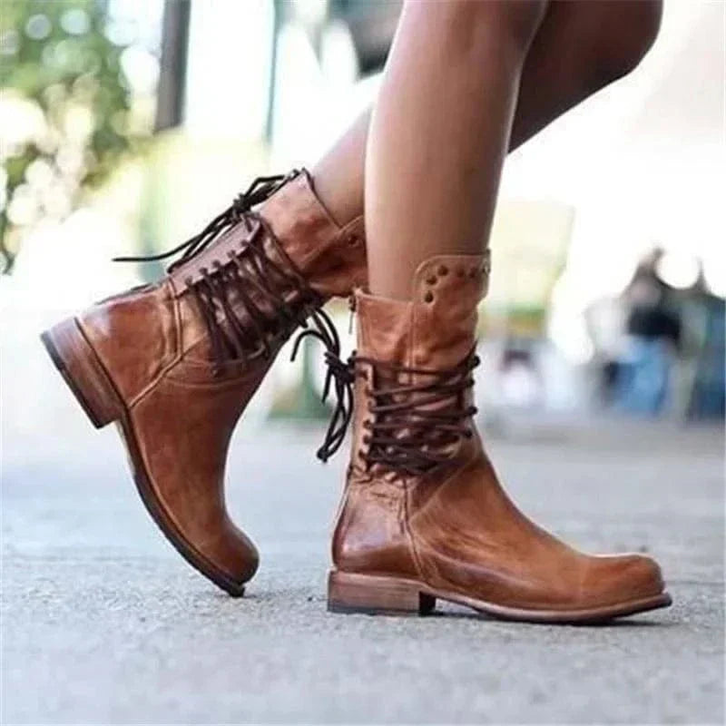 Prudence | Bottines lacées esprit western