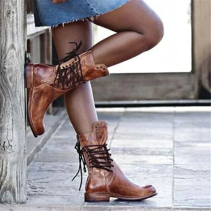 Prudence | Bottines lacées esprit western