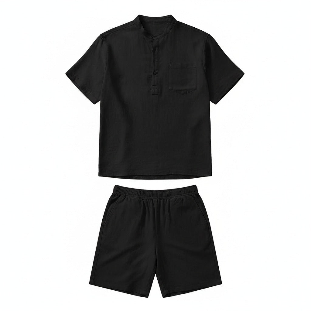 Lothaire | Chemisette et short en lin