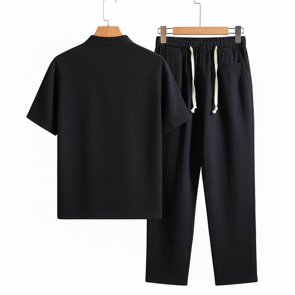 Lubin | Ensemble pantalon lin et coton
