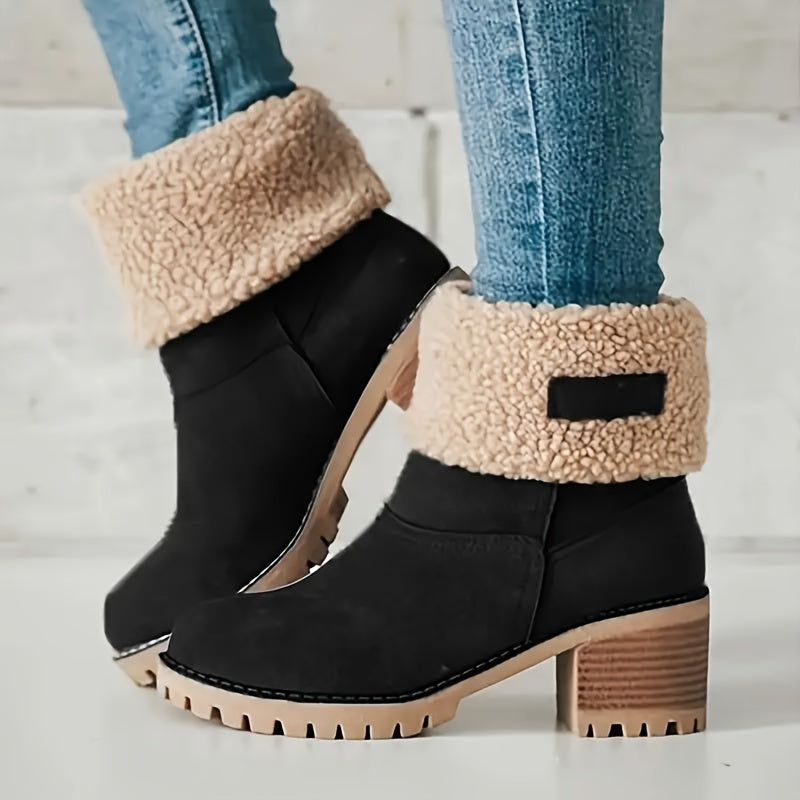 Philippa | Bottines doublées à talon bloc