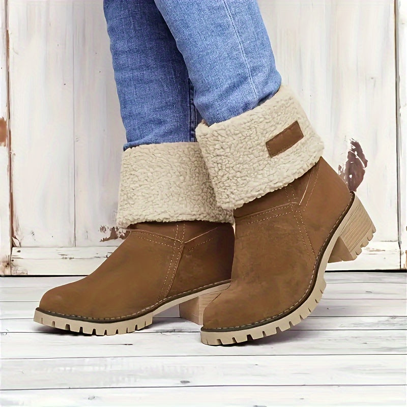 Philippa | Bottines doublées à talon bloc