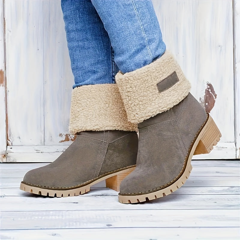 Philippa | Bottines doublées à talon bloc