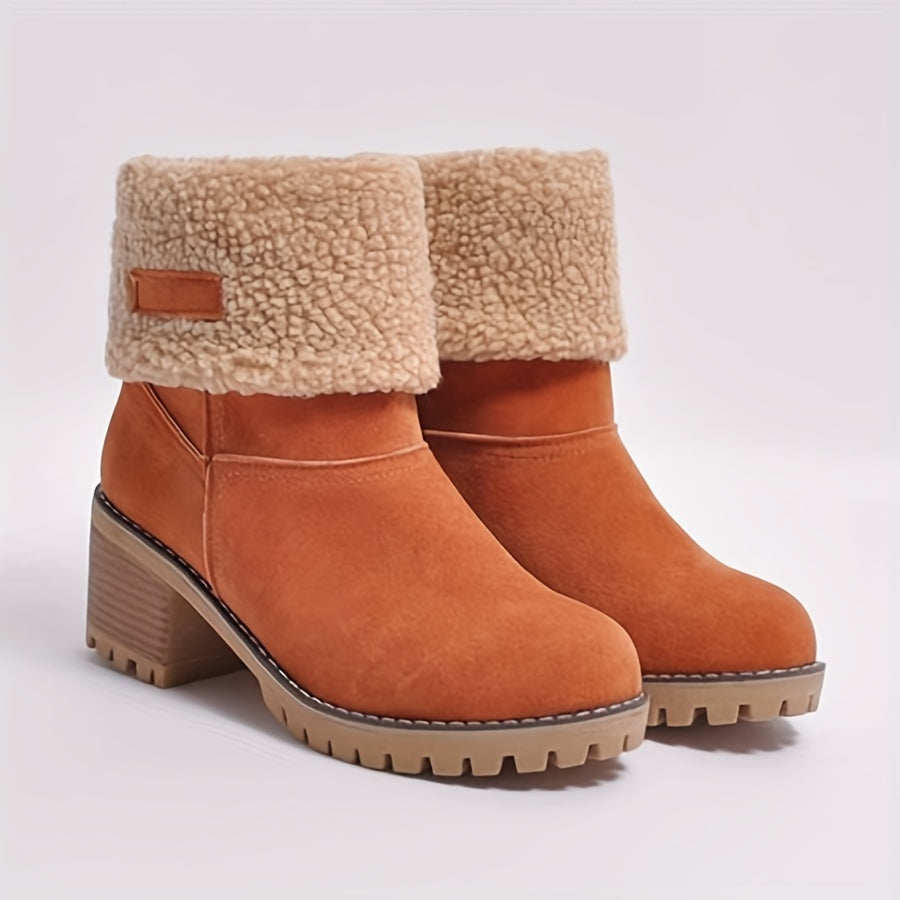 Philippa | Bottines doublées à talon bloc