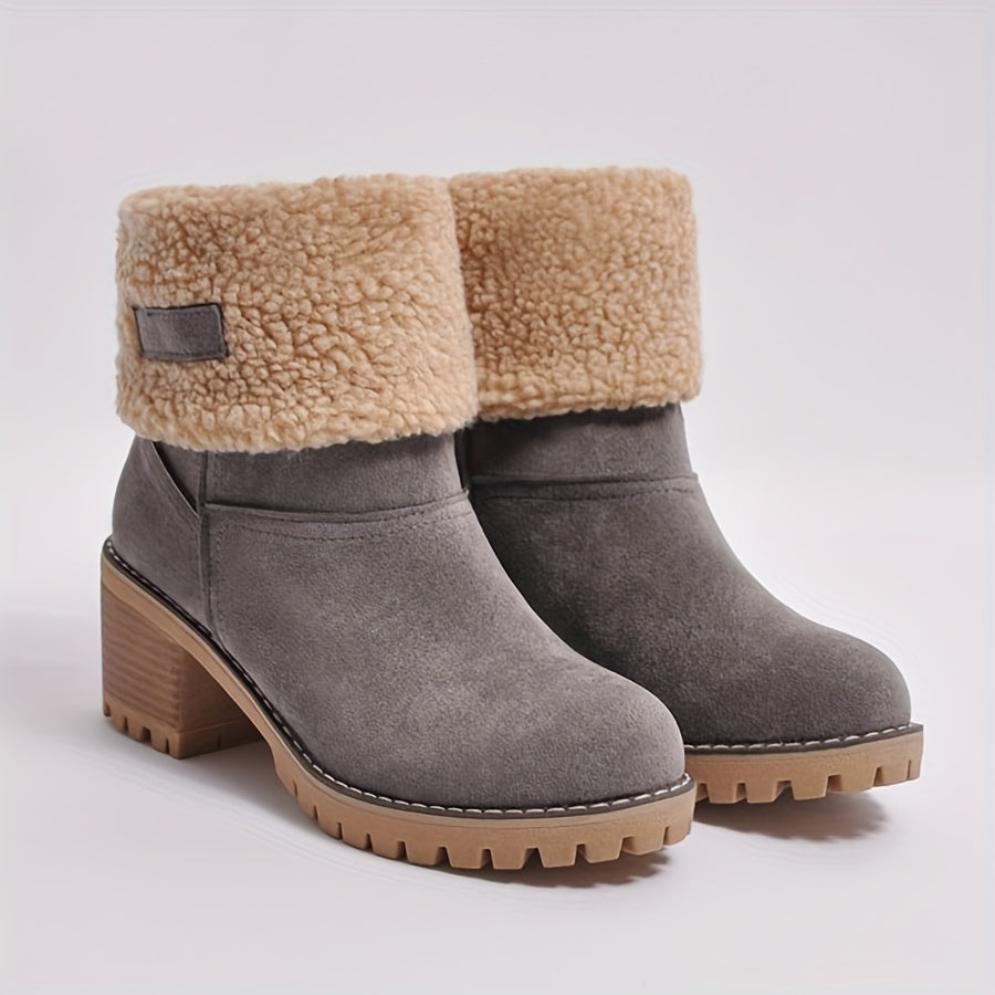 Philippa | Bottines doublées à talon bloc