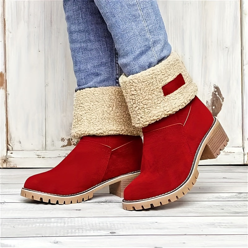 Philippa | Bottines doublées à talon bloc