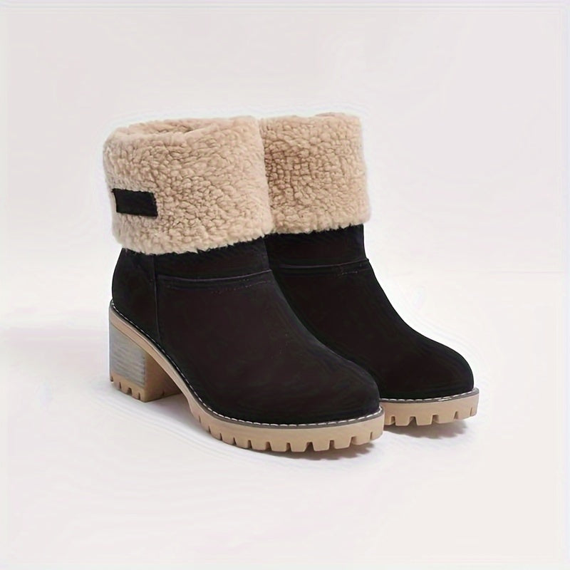 Philippa | Bottines doublées à talon bloc