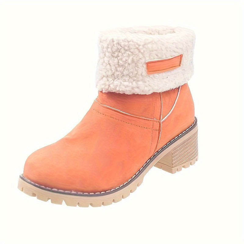 Philippa | Bottines doublées à talon bloc