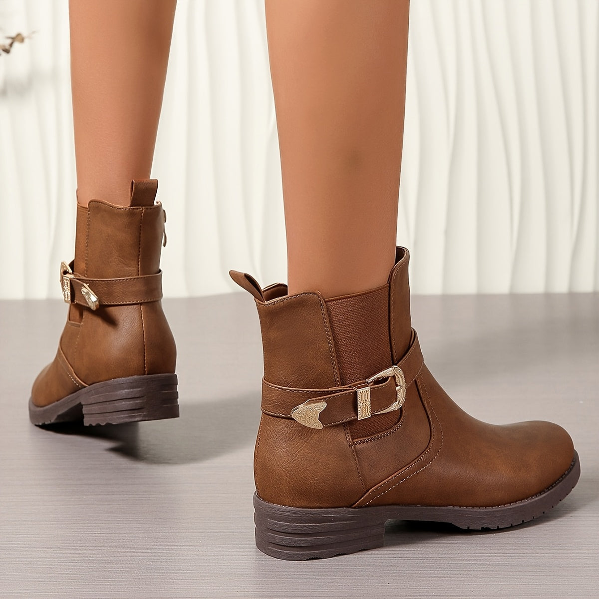 Primerose | Bottines à boucle western