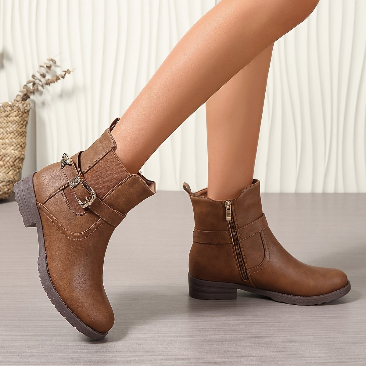 Primerose | Bottines à boucle western