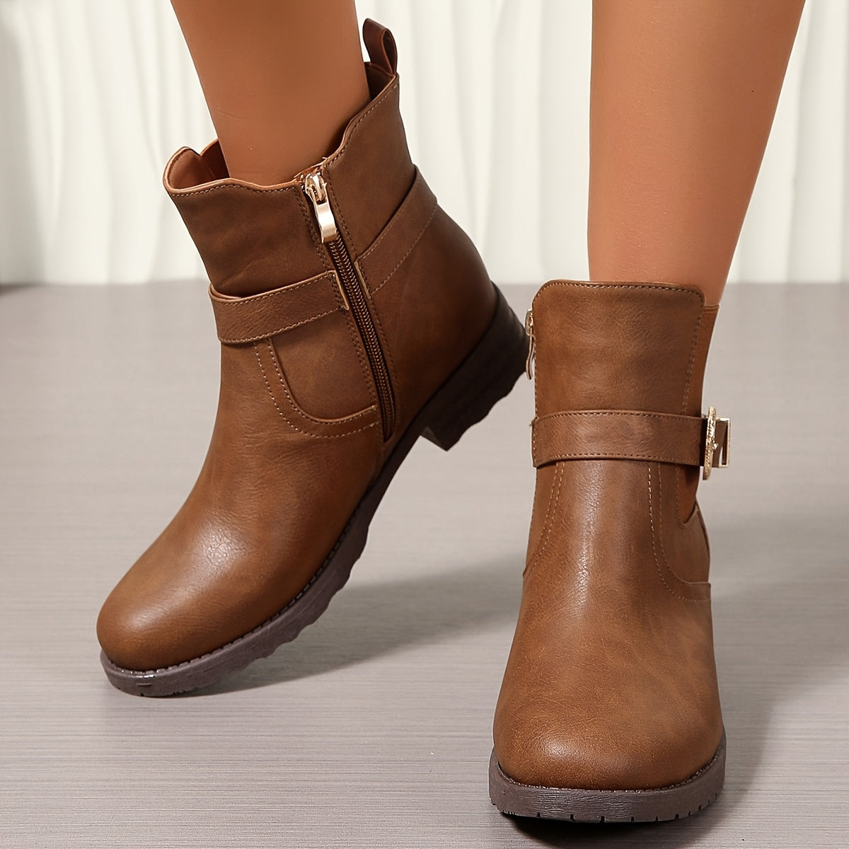 Primerose | Bottines à boucle western